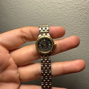 Woman Classic Gold and Silver Smartwatch citizen ECO Watch “Model EP3054-55E”